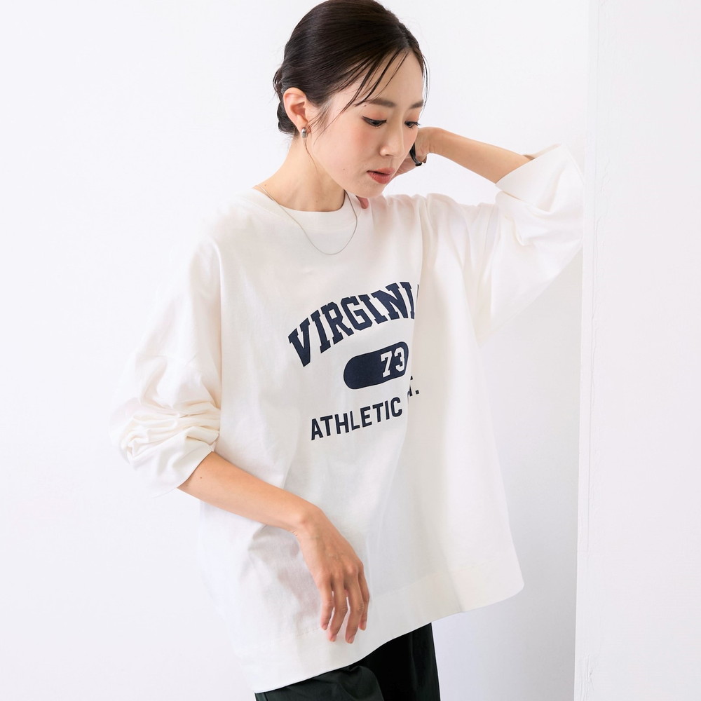 【ディスカス/DISCUS】ドロップワイドTシャツ