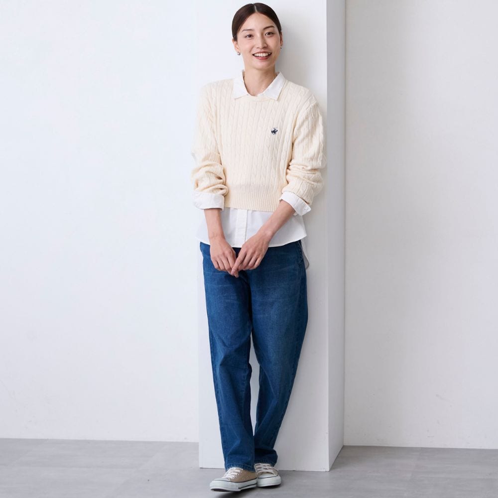モデル身長167cm／Mサイズ