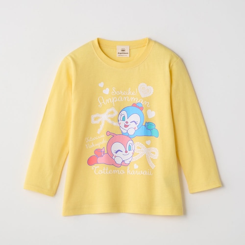 アンパンマン プリント長袖Tシャツ