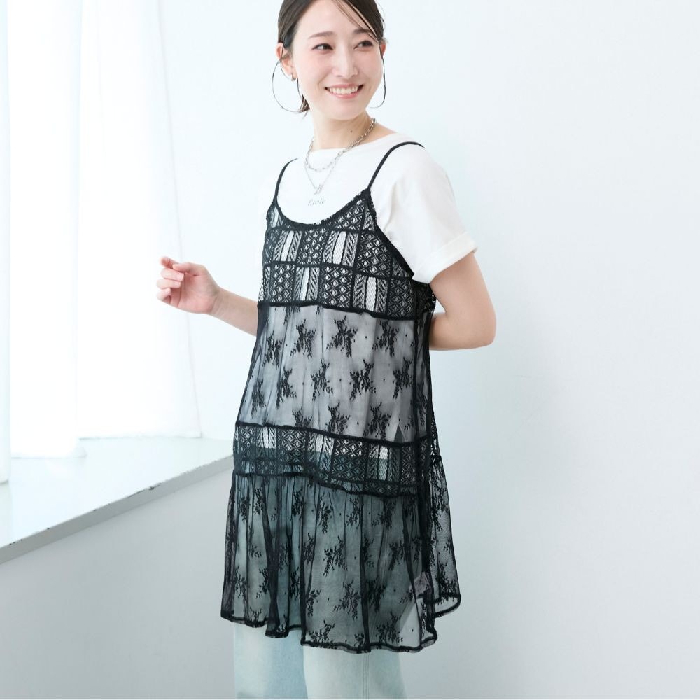 モデル身長165cm／Mサイズ