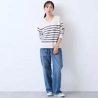 モデル身長163cm／Mサイズ