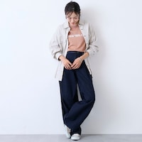 モデル身長163cm／Mサイズ