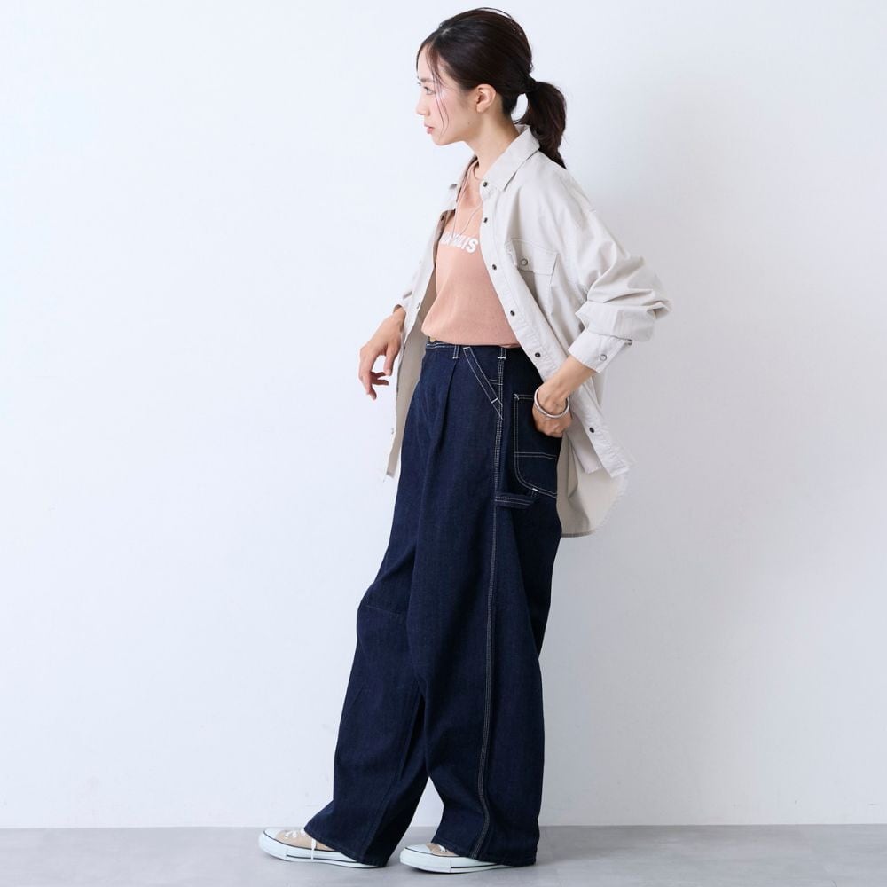 モデル身長163cm／Mサイズ