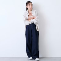 モデル身長163cm／Mサイズ