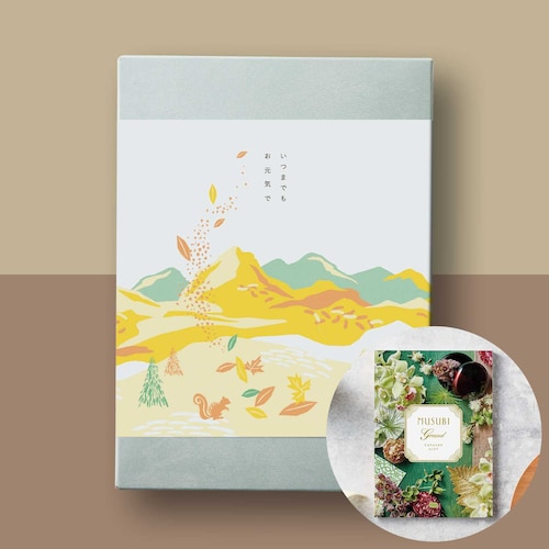 【送料無料】 【敬老の日掛け紙】【カタログギフト】ＭＵＳＵＢＩ＜千歳緑＞
