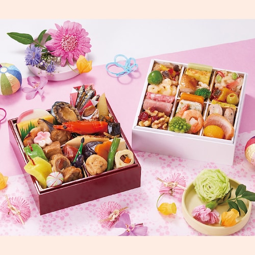 【予約商品】【11月10日まで10%OFF】 京都〈しょうざん〉和洋個食おせち二段重（一人前おせち） 【個食】