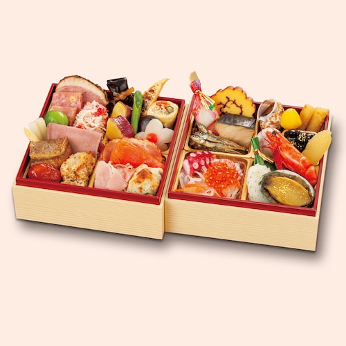 【予約商品】【11月10日まで10%OFF】 石川〈和倉温泉 渡月庵〉和洋おせち二段重（一人前おせち） 【個食】