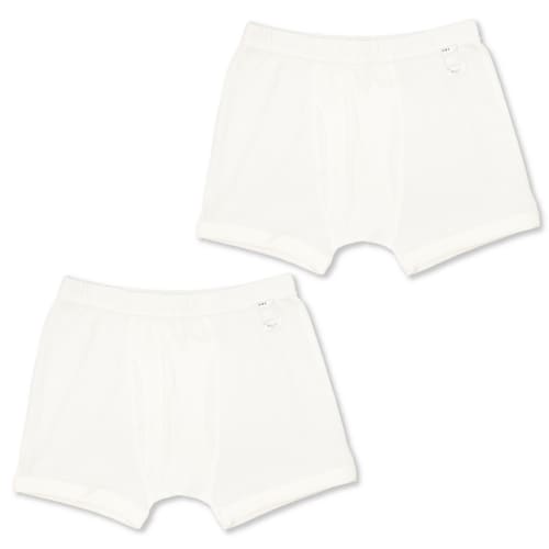 【２枚組】はだふれオーガニックコットンボクサーブリーフ【子供 ジュニア】