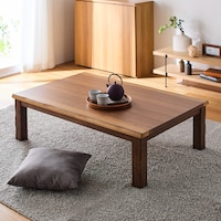 使用イメージ／ウォルナットブラウン・幅120cm　(高さ36cm使用時)