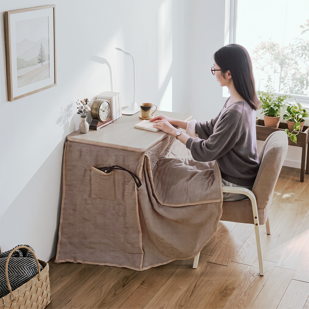 1人用こたつテーブルセット <こたつテーブル・チェア・こたつ布団> 1人用こたつテーブルセット <こたつテーブル・チェア・こたつ布団>
