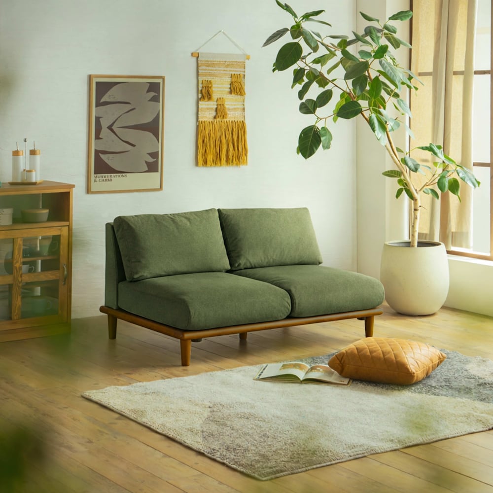 オリーブ／ブラウン