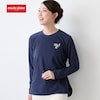 【マリ・クレール スポール/marie claire SPORT】胸元プリント長袖Tシャツ