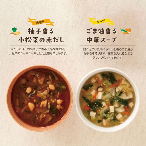 【フードロス対策】【30%OFF】[赤だし＆中華スープ] スープなしあわせ プラス （賞味期限:2026年10月24日）