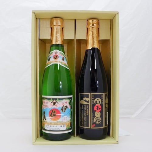 【予約商品】 敬老の日 伊佐美・白玉の露芋焼酎 2本セット 【ご注文は9月9日まで】