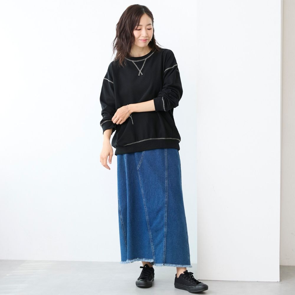 モデル身長163cm／Mサイズ