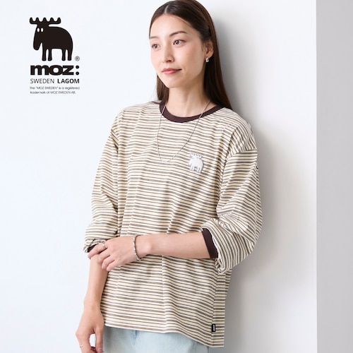 サガラワッペンボーダー長袖Tシャツ
