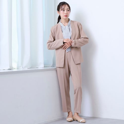 洗える ジャケット＆パンツ2点セット ＜セレモニー・フォーマル＞