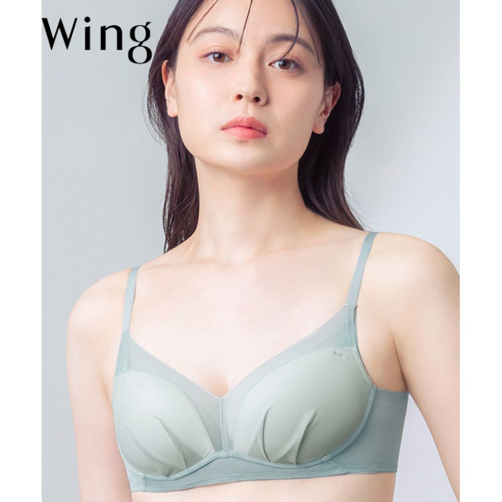 【ウイング/Wing】シュパッとフィットブラ 【吸汗速乾】【洗濯機洗い可】