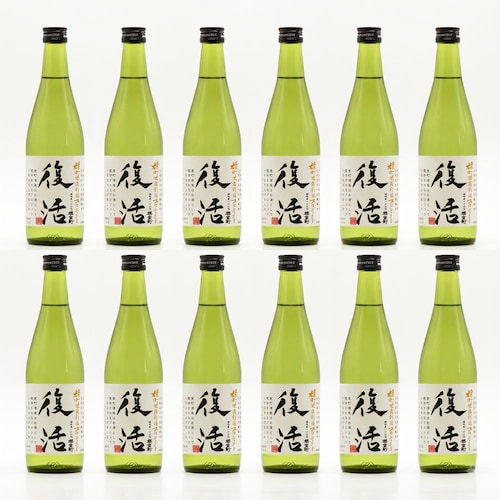 【フードロス対策】【特別価格】 岡山〈室町酒造〉櫻室町破砕米の酒「復活」500ml×12本 （訳あり）
